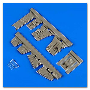 Quickboost 48706 1/48 F4C/D Phantom II Undercarriage Cover for ACY (D)