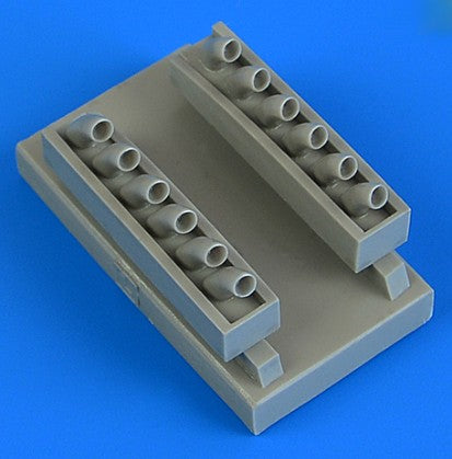 Quickboost 48784 1/48 P40B/C Warhawk Exhaust for BOM