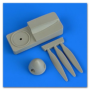 Quickboost 48788 1/48 Ju87B Stuka Jumo Propeller w/Jig Tool for ARX (D)