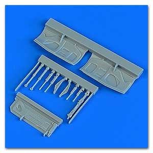 Quickboost 48903 1/48 F16A/B Fighting Falcon Undercarriage Covers for HSG (D)