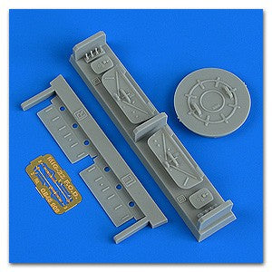 Quickboost 48909 1/48 MiG23 FOD Covers w/Photo-Etch for TSM (D)