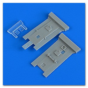 Quickboost 48911 1/48 Bristol Beaufighter Cockpit Doors w/Clear Part for RVL (D)