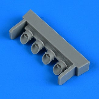 Quickboost 48927 1/48 P38F/G Lightning Exhaust for TAM