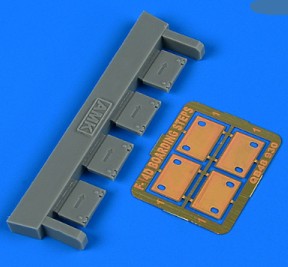 Quickboost 48930 1/48 F14D Tomcat Boarding Steps w/Photo-Etch for AGK (D)