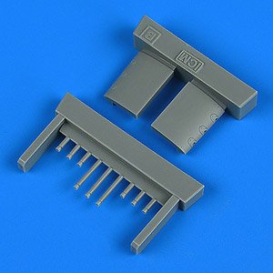 Quickboost 48949 1/48 A26 Invader Wing Gun Barrels Type B for ICM