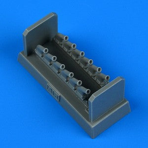 Quickboost 48957 1/48 P51K Mk IV Mustang Exhaust for ARX (D)