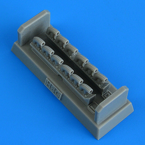 Quickboost 49057 1/48 P39Q/N Exhaust for HSG