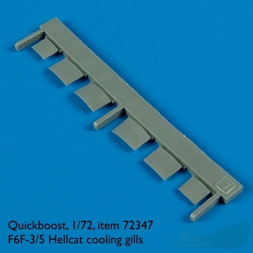 Quickboost 72347 1/72 F6F3/5 Cooling Gills for EDU (D)