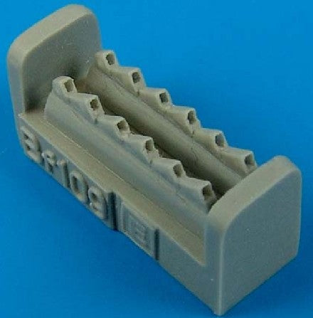 Quickboost 72399 1/72 Bf109E Exhaust for ARX