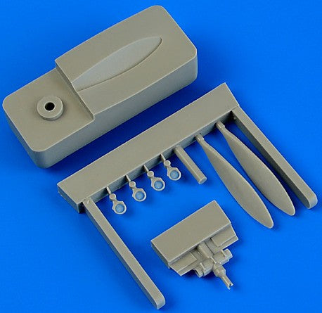 Quickboost 72499 1/72 I153 Propeller B w/Jig Tool for ICM (D)