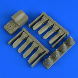 Quickboost 72555 1/72 P3 Orion Propellers w/Jig Tool for HSG