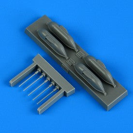 Quickboost 72661 1/72 Bf109G6/R6 Cannon Pods for FNM