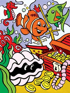 Royal & Langnickel 35609 Underwater Treasures Paint by Number Age 4+ (8.75"x11.75")