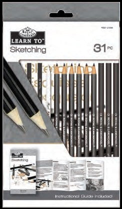 Royal & Langnickel 37321 Learn to Sketch Art Set (31pc)