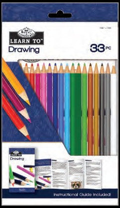 Royal & Langnickel 37322 Learn to Drawing Art Set (33pc)