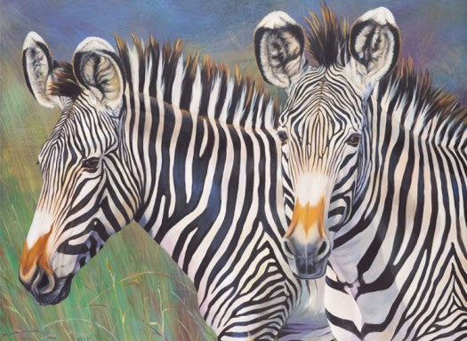 Royal & Langnickel 38799 Zebras Paint by Number Age 8+ (11.25"x15.375")