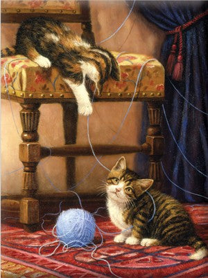 Royal & Langnickel 6985 Playful Kitten Paint by Number Age 8+ (8.75"x11.75")