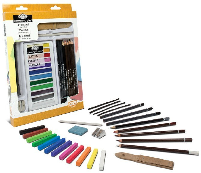 Royal & Langnickel 7304 Essentials Pastel Pencils Art Set (28pc)