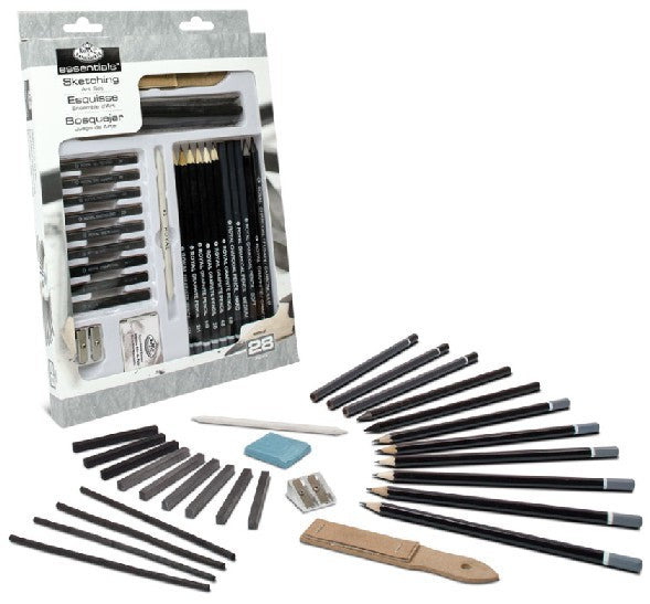 Royal & Langnickel 7306 Essentials Sketching Pencils Art Set (28pc)