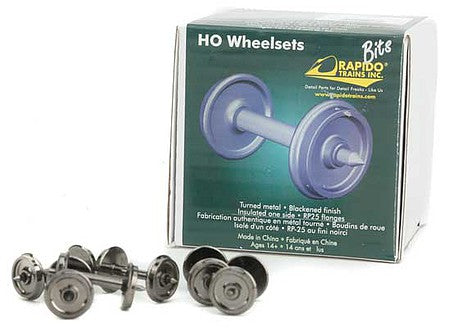 Rapido Trains 102090 HO Scale 36" Code 88 Metal Wheelsets -- pkg(50)