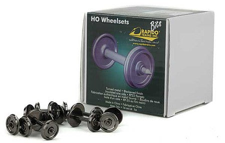 Rapido Trains 102091 HO Scale 36" Code 88 Metal Wheelsets -- pkg(100)