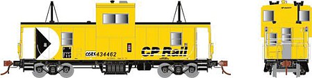 Rapido Trains 110146 HO Scale CP Angus Shops Caboose - Ready to Run -- Ontario Southland Railway 434462 (Ex-CP Patch, yellow, black, white)