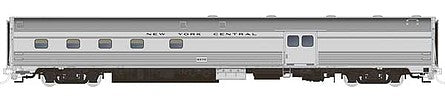 Rapido Trains 114033 HO Scale Budd Baggage-Dorm - Ready to Run -- New York Central 8973 (stainless)