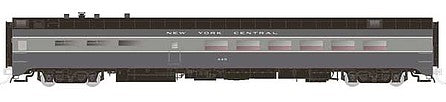 Rapido Trains 124040 HO Scale Pullman-Standard Lightweight Diner - Ready to Run -- New York Central #440 (Two-Tone Gray)