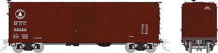 Rapido Trains 142008A HO Scale USRA Single-Sheathed Wood Boxcar - Ready to Run -- Maine Central (Boxcar Red, Pine Logo)