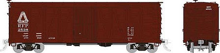 Rapido Trains 142014A HO Scale USRA Single-Sheathed Wood Boxcar - Ready to Run -- Richmond, Fredericksburg & Potomace (Boxcar Red)