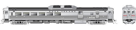 Rapido Trains 16628 HO Scale Budd RDC-3 Phase 1b - Sound & DCC -- Rock Island 9003 (stainless, red)
