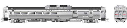 Rapido Trains 16629 HO Scale Budd RDC-3 Phase 1c - Sound & DCC -- Rock Island 9004 (stainless, red)