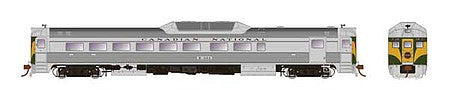 Rapido Trains 16727 HO Scale Budd RDC-2 Phase 2 - LokSound and DCC -- Canadian National D204 (As Delivered, stainless steel, green, yellow)