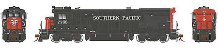 Rapido Trains 18043 HO Scale GE B36-7 - Standard DC -- Southern Pacific #7767 (gray, red)
