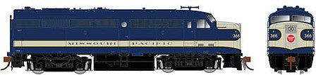 Rapido Trains 21582 HO Scale Alco-MLW FPA-2 Phase II - LokSound and DCC -- Missouri Pacific 366 (As-Delivered, blue, gray)