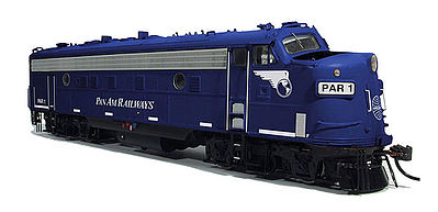 Rapido Trains 220064 HO Scale GMD FP9A - Standard DC - True North -- PanAm #PAR 1 (blue, white)