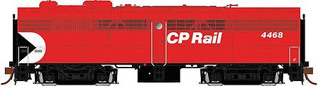 Rapido Trains 22014 HO Scale Alco-MLW FB-2 Phase II - Standard DC -- Canadian Pacific 4468 (Action Red, black, white, Multimark Logo)