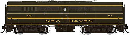Rapido Trains 22037 HO Scale Alco-MLW FB-2 Phase Ib - Standard DC -- New Haven 469 (As-Delivered, green, yellow)