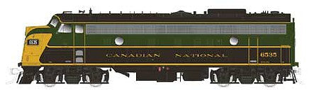 Rapido Trains 220572 HO Scale GMDD FP9A - LokSound and DCC - True North -- Canadian National #6541 (1954 Scheme; green, black, yellow)