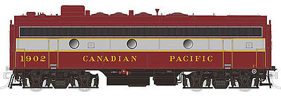 Rapido Trains 221632 HO Scale GMD F9B w/LokSound & DCC - True North -- Canadian Pacific #1902 (maroon, gray, Block Lettering)
