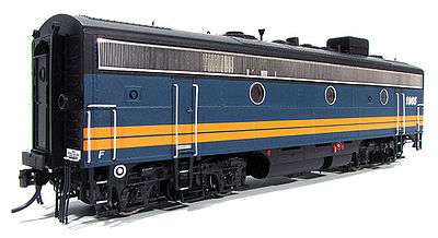 Rapido Trains 221652 HO Scale GMD F9B w/LokSound & DCC - True North -- Via Rail Canada #1961 (blue, yellow, black)
