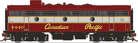 Rapido Trains 223507 HO Scale GMD F9B - LokSound & DCC -- Canadian Pacific 1900 (maroon, gray, Script Lettering)