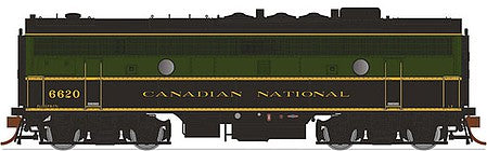 Rapido Trains 223521 HO Scale GMD F9B - LokSound & DCC -- Canadian National 6626 (As-Delivered, black, green)