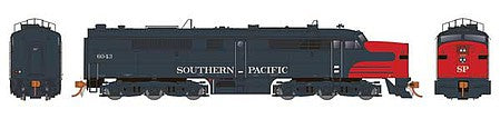 Rapido Trains 23036 HO Scale Alco PA2 - Standard DC -- Southern Pacific 6044 (gray, red)