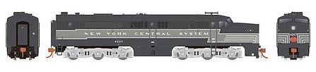Rapido Trains 23525 HO Scale Alco PA1 - ESU LokSound and DCC -- New York Central-P&LE 4207 (Lightning Stripe, 2-Tone Gray, System Lettering)