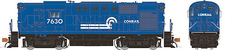 Rapido Trains 31002 HO Scale Alco RS11 - Standard DC -- Conrail 7644 (blue, white)