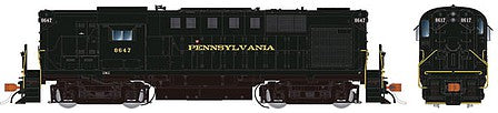 Rapido Trains 31027 HO Scale Alco RS11 - Standard DC -- Pennsylvania Railroad 8647 (Brunswick Green, No Antenna)