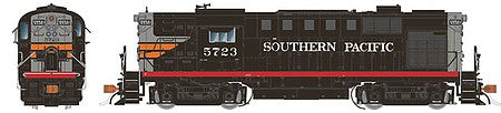 Rapido Trains 31040 HO Scale Alco RS11 - Standard DC -- Southern Pacific 5729 (Black Widow, black, silver, orange, red)
