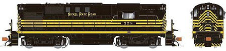 Rapido Trains 31076 HO Scale Alco RS11 - Standard DC -- Nickel Plate Road 558 (black, yellow)