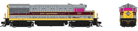 Rapido Trains 35512 HO Scale GE U25B Low Hood - Sound and DCC -- Erie Lackawana 2511 (Early, gray, maroon, yellow)